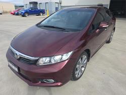 2013 Honda Civic Sport 9th Gen Ser II MY13 Carnelian Red