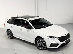 2022 SKODA Octavia RS NX MY23.5 Moon White