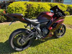 2025 YAMAHA YZF-R7LA Black
