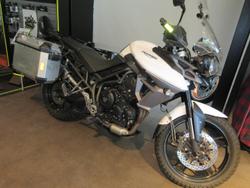2015 Triumph Tiger 800 XR Tiger White