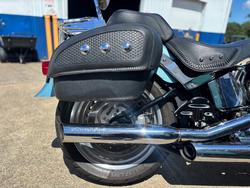 2007 HARLEY-DAVIDSON FLSTF FAT BOY Blue