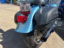 2007 HARLEY-DAVIDSON FLSTF FAT BOY Blue