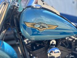 2007 HARLEY-DAVIDSON FLSTF FAT BOY Blue