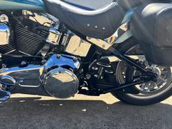 2007 HARLEY-DAVIDSON FLSTF FAT BOY Blue