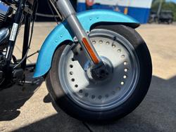 2007 HARLEY-DAVIDSON FLSTF FAT BOY Blue
