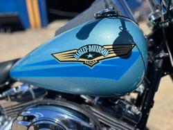2007 HARLEY-DAVIDSON FLSTF FAT BOY Blue