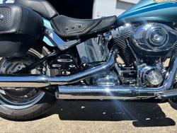 2007 HARLEY-DAVIDSON FLSTF FAT BOY Blue