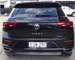 2021 Volkswagen T-Roc 140TSI Sport A11 MY22 Four Wheel Drive Deep Black Pearl