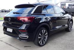 2021 Volkswagen T-Roc 140TSI Sport A11 MY22 Four Wheel Drive Deep Black Pearl