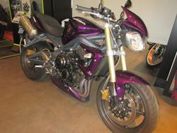2011 Triumph Street Triple 675 Street Triple Purple