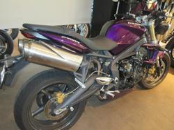 2011 Triumph Street Triple 675 Street Triple Purple