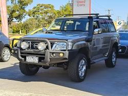 2012 Nissan Patrol ST GU 7 MY10 4X4 Dual Range Desert Gold
