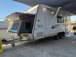 New AGE Caravans Gecko GE18BE Family