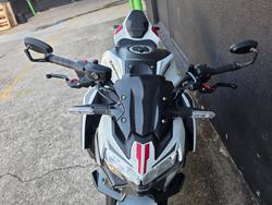 2022 Kawasaki Z900 SUPERNAKED (ZR900) WHITE