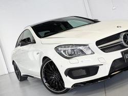 2014 Mercedes-Benz CLA-Class CLA45 AMG C117 Four Wheel Drive Cirrus White