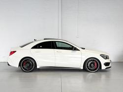 2014 Mercedes-Benz CLA-Class CLA45 AMG C117 Four Wheel Drive Cirrus White