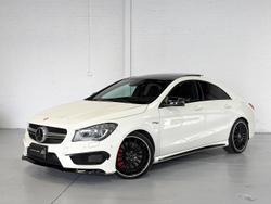 2014 Mercedes-Benz CLA-Class CLA45 AMG C117 Four Wheel Drive Cirrus White