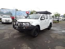 2013 Isuzu D-MAX LS-U MY12 4X4 Dual Range Splash White
