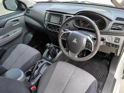 2017 Mitsubishi Triton GLX MQ MY18 4X4 Dual Range White