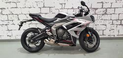 2026 Triumph Daytona 660 LAMS Daytona Silver