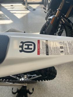 2026 HUSQVARNA FC450 WHITE