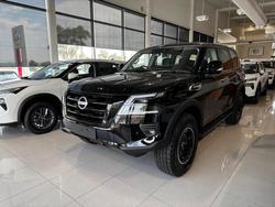 2026 Nissan Patrol Warrior Y62 MY26 4X4 Dual Range Black Obsidian