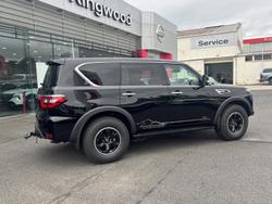 2026 Nissan Patrol Warrior Y62 MY26 4X4 Dual Range Black Obsidian