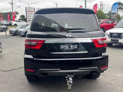 2026 Nissan Patrol Warrior Y62 MY26 4X4 Dual Range Black Obsidian