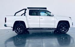 2017 Volkswagen Amarok TDI550 Sportline 2H MY18 4X4 Constant Candy White