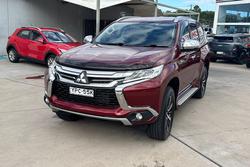 2017 Mitsubishi Pajero Sport GLS QE MY17 4X4 Dual Range Red