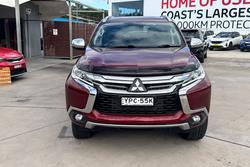 2017 Mitsubishi Pajero Sport GLS QE MY17 4X4 Dual Range Red