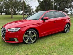 2017 Audi A3 Sport 8V MY18 Tango Red