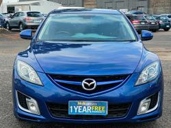 2009 Mazda 6 Luxury Sports GH Series 1 MY09 Aurora Blue