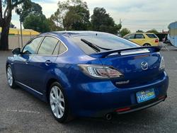 2009 Mazda 6 Luxury Sports GH Series 1 MY09 Aurora Blue