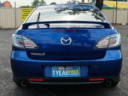 2009 Mazda 6 Luxury Sports GH Series 1 MY09 Aurora Blue