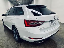 2018 SKODA Superb 206TSI SportLine NP MY19 4X4 Constant Moon White