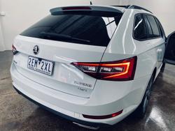 2018 SKODA Superb 206TSI SportLine NP MY19 4X4 Constant Moon White