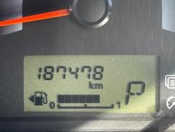 2013 Mitsubishi Mirage ES LA MY14 Red Planet