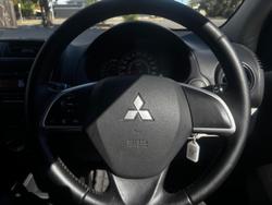 2013 Mitsubishi Mirage ES LA MY14 Red Planet