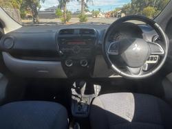 2013 Mitsubishi Mirage ES LA MY14 Red Planet