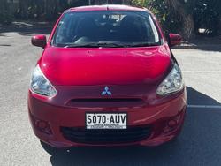 2013 Mitsubishi Mirage ES LA MY14 Red Planet