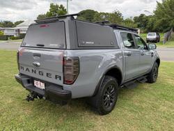 2021 Ford Ranger FX4 Max PX MkIII MY21.25 4X4 Dual Range Meteor Grey