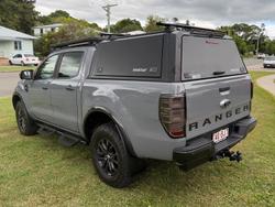 2021 Ford Ranger FX4 Max PX MkIII MY21.25 4X4 Dual Range Meteor Grey