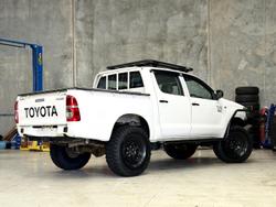 2011 Toyota Hilux Workmate KUN26R MY12 4X4 Glacier White