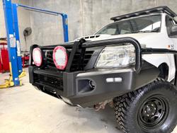 2011 Toyota Hilux Workmate KUN26R MY12 4X4 Glacier White