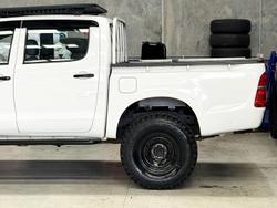 2011 Toyota Hilux Workmate KUN26R MY12 4X4 Glacier White