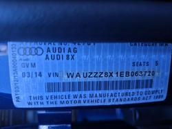 2014 Audi A1 Ambition 8X MY14 Scuba Blue