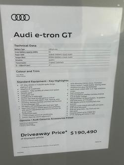 2023 Audi e-tron GT