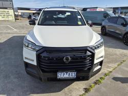 2025 KGM Musso Ultimate Q261 MY26 4X4 Dual Range Grand White