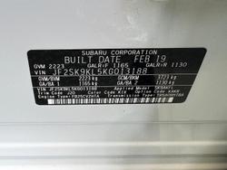 2019 Subaru Forester 2.5i-S